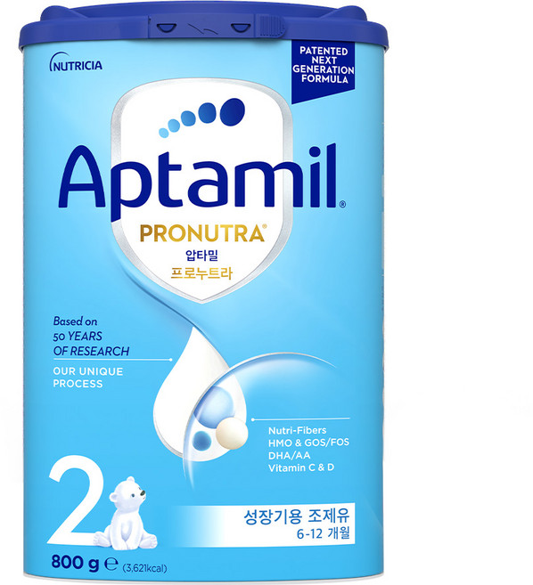 압타밀 프로누트라 어드밴스 HMO 분유 2단계, 800g, 1개