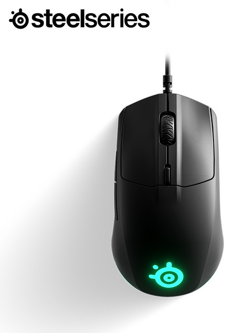 스틸시리즈 Rival 3 RGB 게이밍 유선 마우스, 혼합색상, M-00018