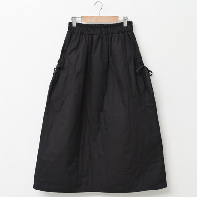 봉봉스토리 미오른 패딩 여성 밴딩 롱 스커트 방한 빅사이즈 치마