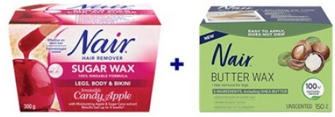 네어 애플슈가 바디 제모왁스 300g + 네어 버터왁스 150g 세트, 1개