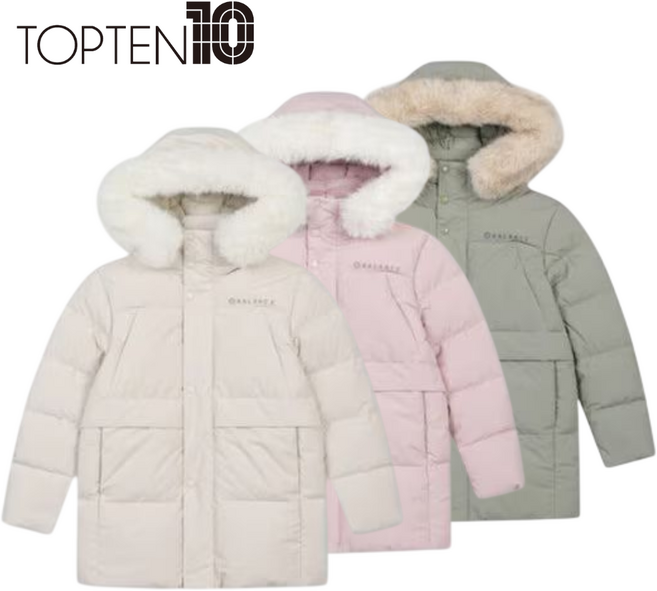[백화점발송] 탑텐키즈 25FW 주니어 공용 겨울 헤비다운 패딩점퍼 덕다운 겨울아우터