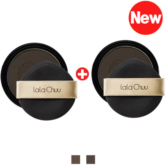 [고급형] 라라츄 흑채 탈모 새치커버 헤어라인쉐도우 헤어쿠션 마스터라라츄 헤어쿠션 마스터 (1+1) (내츄럴블랙)/무료배송, 단품, 단품