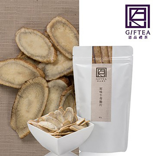 恩品禮茶 黃金牛蒡脆片 原味 80g, 1個
