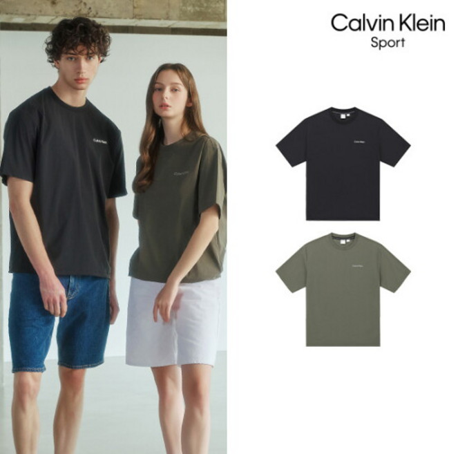 매장정품 캘빈클라인 퍼포먼스 스포츠 UV차단 나일론 반팔티 2컬러 택 1 1858300