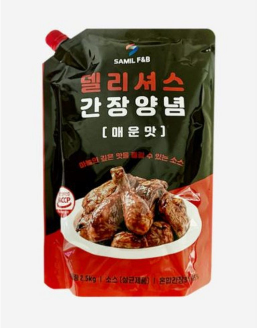 (무)델리셔스간장양념매운맛 2.5kgX4개, 4개, 2.5kg