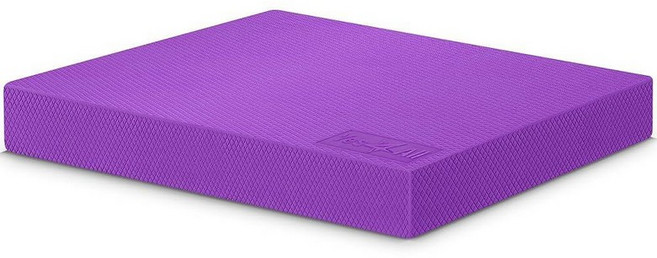 Yes4All 대형 밸런스 패드 요가 및 근력 훈련을 위한 미끄럼 방지 매트 바닥 운동을 위한 운동 무릎 패드 밸런스 블록 균형 훈련을 위한 부드러운 쿠션, J.Purple - XL - (48.3cm x 38.1