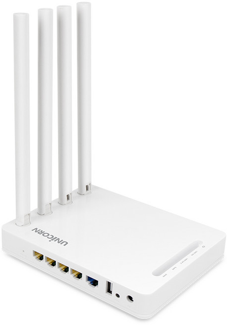 유니콘 유무선 공유기 AC1200 듀얼밴드 WiFi 1200Mbps AW-B2, AW-B2 WiFi 공유기, 1개