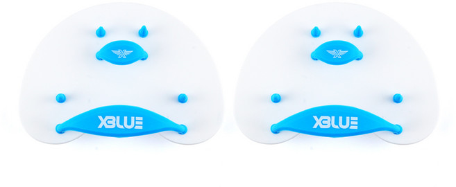 XBL-5554-화이트 샤벳 핑거 패들, 화이트, 화이트