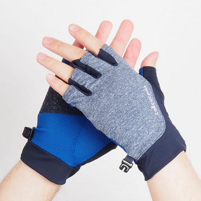 코앤코쿤 스포츠 S.S시즌 반장갑 자전거 싸이클 조깅 운전, 딥마린, 1개