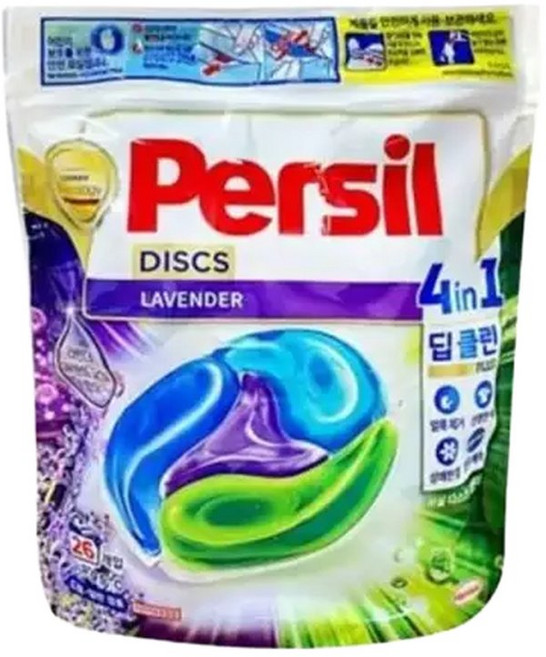 퍼실 파워디스크 캡슐세제 리필26개입(라벤더), 본상품