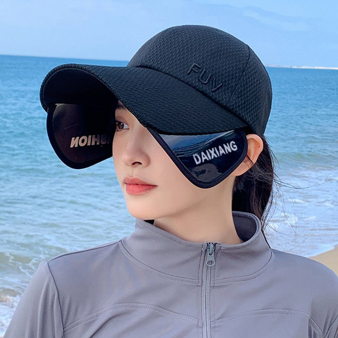 어나더뷰 2561 [4컬러] 메쉬 날개 볼캡 썬캡 확장 썬바이저 자외선차단 버킷햇 야구 스포츠 골프 바캉스 여름 모자