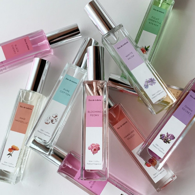 지속력좋은향수 50ml 스프레이 가성비 향수 데일리, 에끌라그린티피치3562, 1개