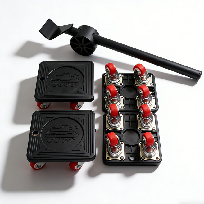 LXU 360도회전 가구옮기기 리프터 이사도구 세트, 1세트