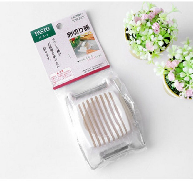 일본 미넥스 계란절단기 1개(삶은 달걀자르기 기구 과일 모양내기), 1개