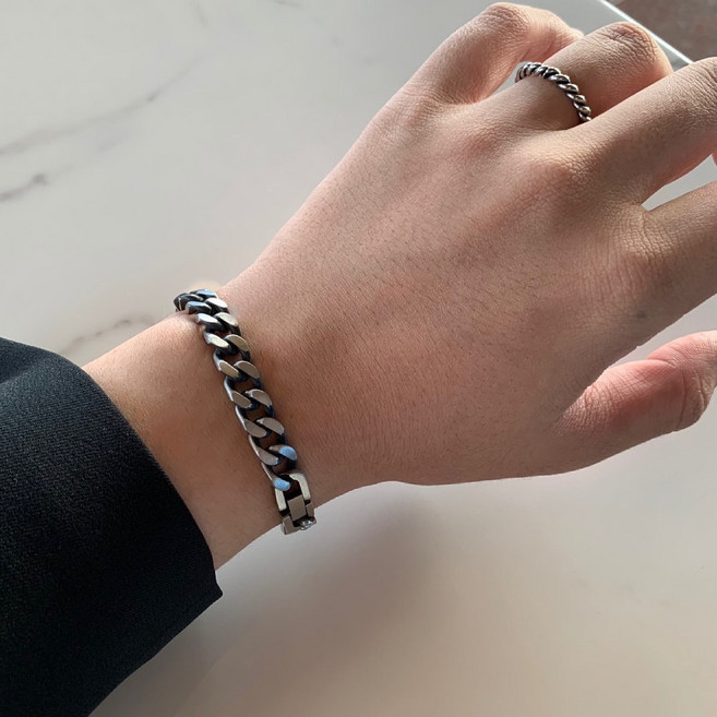 진씨 무광 엔틱 써지컬 팔찌 [5종]