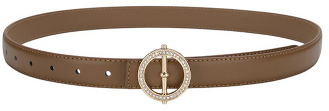 제제이씨 여성 소가죽 청바지 벨트 정장 얇은 벨트 캐주얼 벨트253