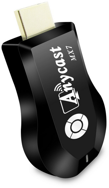 Anycast MX7無線影音傳輸器 支援1080P高清 即插即用 附贈四大好禮, 1套, 銀