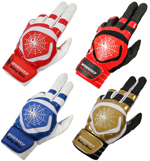 논슬립 NON-SLIP 스파이더그립 야구 배팅 합피 장갑, 블랙골드