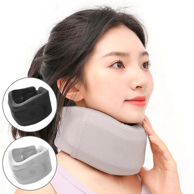 루미냅 목편한 목베개 겸용 목보호대 초경량 기내용 휴대용