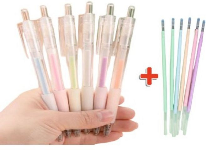 신나서상사 다꾸 액상 글루펜 6세트 리필심, 6개, 1색, 10g