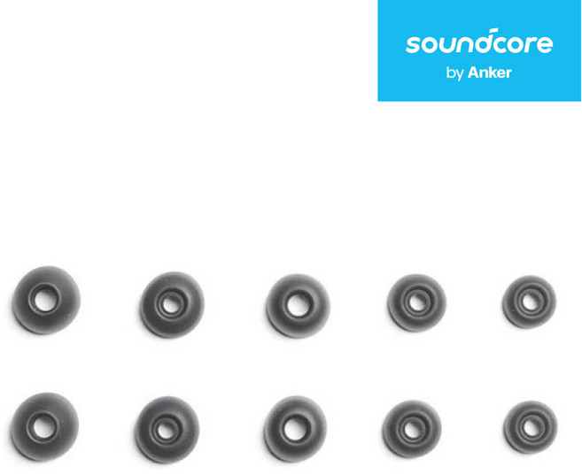 앤커 A3936011-94 사운드코어 스페이스 A40 이어팁 블랙