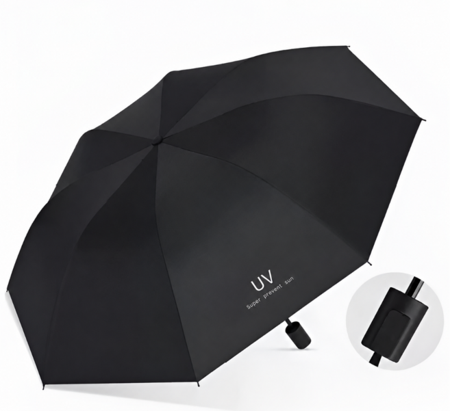 모스터 UV 자외선차단 접이식 3단 우산
