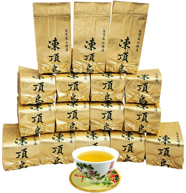 龍源茶品 凍頂烏龍茶, 1個, 16包組(4斤)+提袋2個, 150g, 16個裝