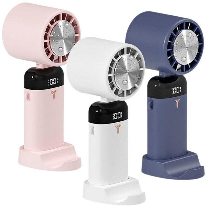 무선선풍기 휴대용 미니 무소음 선풍기 did+070aC, 미드나잇블루, 상세페이지 참조