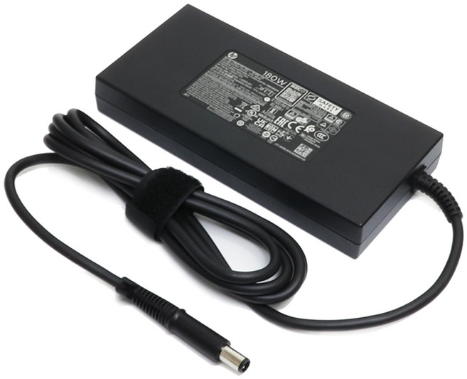 HP 정품 전원 어댑터 충전기 TPC-AA62 19.5V 9.23A / 19V 9.5A 180W 외경 7.4mm 전원케이블 포함, 1개