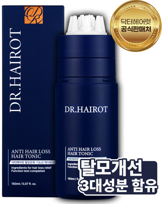 닥터헤어럿 탈모 완화 기능성 홍삼 헤어토닉, 2개, 150ml