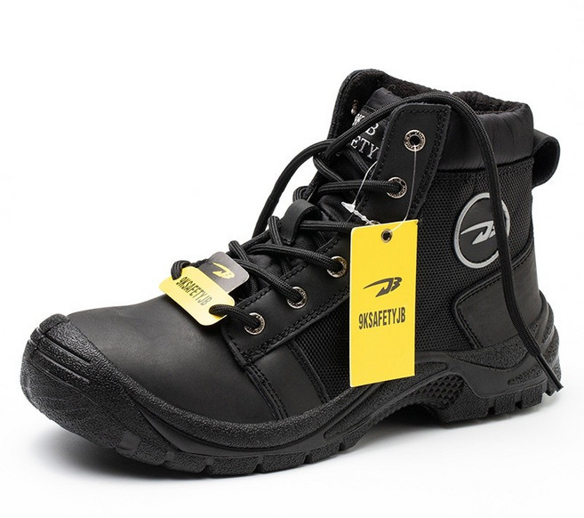 高筒輕便鋼頭工作鞋 耐火花防濺燙防塵 防砸防刺穿