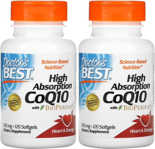 닥터스베스트 코큐텐 CoQ10 100mg 120정 2통