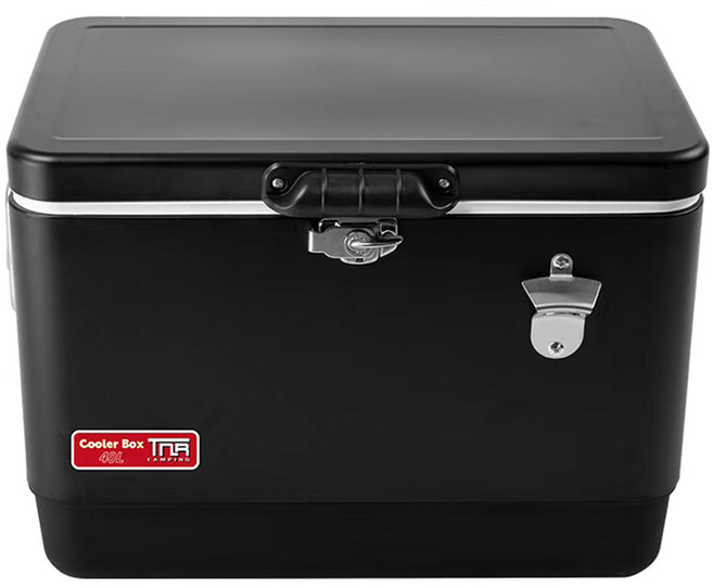 뉴테크캠쿡 더 프로스트 아이스박스 캠핑쿨러, 블랙, 40L