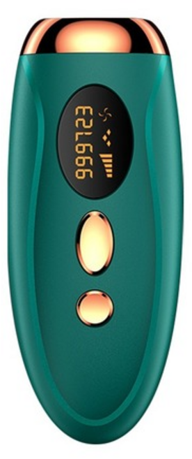 IPLl 레이저 탈모기 500 000회 5단 조명강도 조사, 녹색