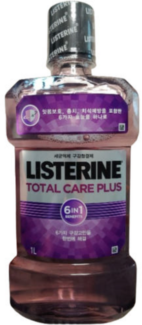 리스테린 토탈케어 플러스, 750ml, 8개
