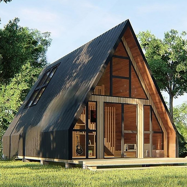 모담하우스 주택 목조주택 소형주택 조립식하우스 조립식집 유닛 하우스 모듈러주택, 모델2