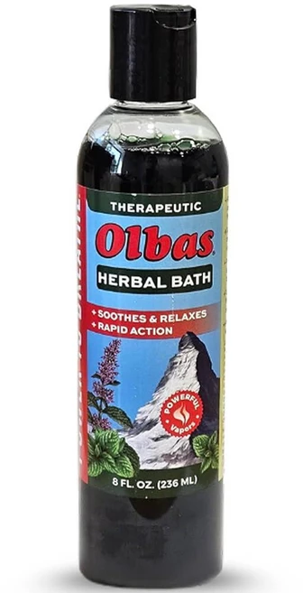 Olbas 테라퓨틱 허브 입욕제 236ml - 쿠팡
