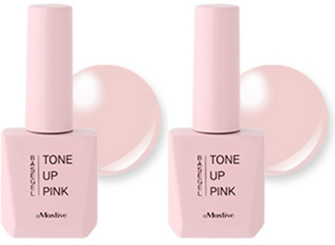 모스티브 칼라 톤업 베이스 3종 단품, 2개, 12ml, 핑크
