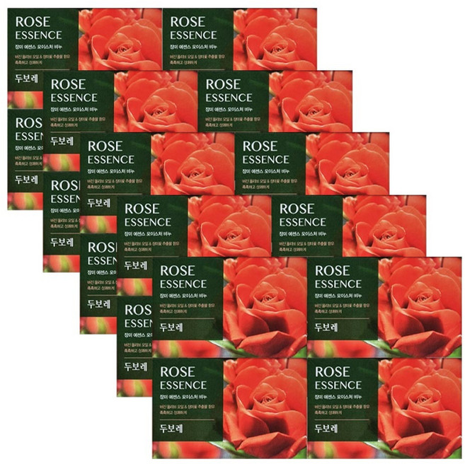 두보레 장미 에센스 모이스처 비누 20개, 100g