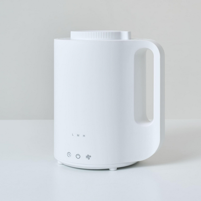 [간편 통세척] 루마마 씨온 가열식 가습기 올스텐 1.7L 신생아 아기방 가정용, 퓨어 화이트, IC-2601