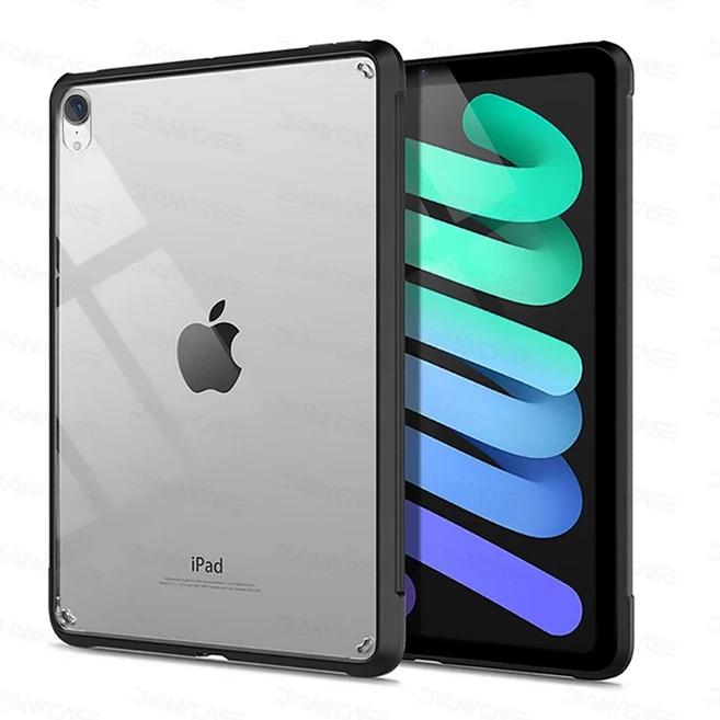 iPad mini 6 7 케이스 10.2 9/8/7세대 9.7 5/6세대 Air 4/5 10.9 10.5 Pro 11 2022 10th 10.9 실리콘 투명, 02 iPad mini 6