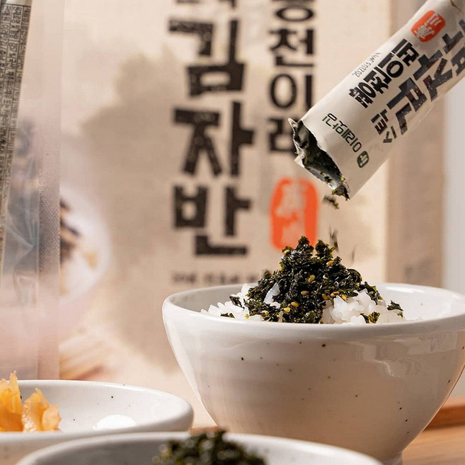 광천이레맛김 스틱김자반 /김자반1봉으로 맛의 즐거움이 더한, 35개