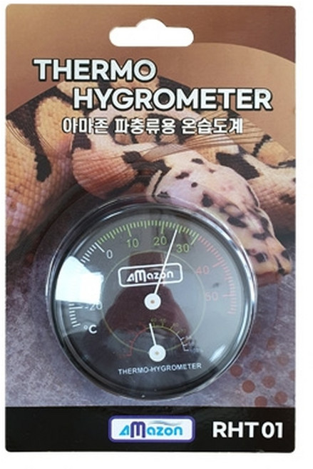 파충류 온습도계, 1개, 0mg