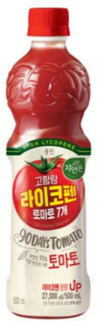 자연은 라이코펜 토마토, 500ml, 10개