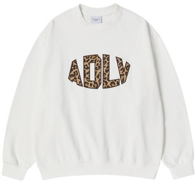 백화점정품 커버낫 맨투맨 티셔츠 커플티 아크메드라비 아크웍-맨투맨-패브릭아플리케FABRIC APPLIQUE SWEATSHIRT 커버낫맨투맨 여친선물 공용맨투맨 스웨트셔츠아크메드