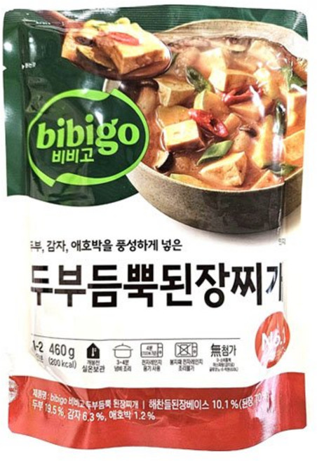 CJ제일제당 (무)비비고 두부듬뿍된장찌개460g
