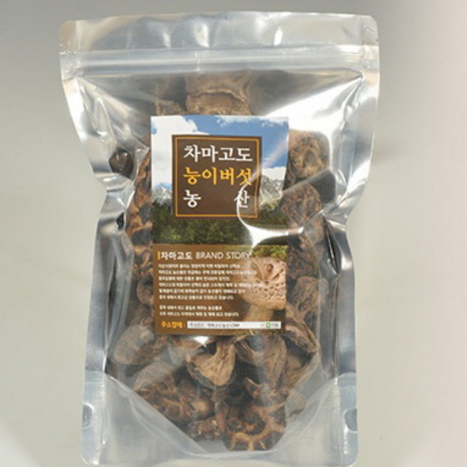 자연산 건조능이버섯 초복필수템 [차마고도농산], 1개, 40g