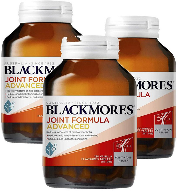 블랙모어스 조인트 포뮬라 어드밴스드 타블렛 BLACKMORES JOINT FORMULA ADVANCED, 3개, 120정