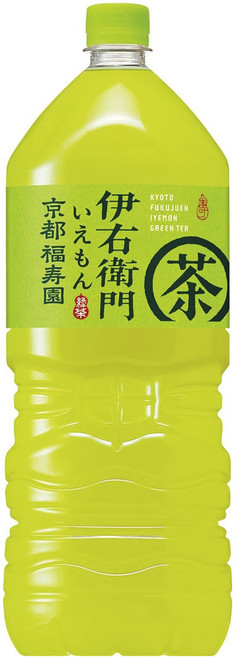 산토리 일본 교토 후쿠주엔 녹차 이에몬 2L 6개