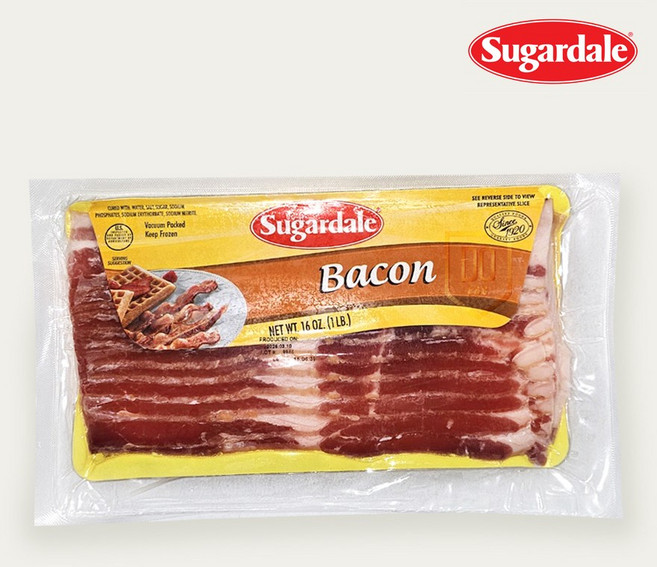 슈가데일 베이컨 454g 미국산 훈연 베이컨, 1개
